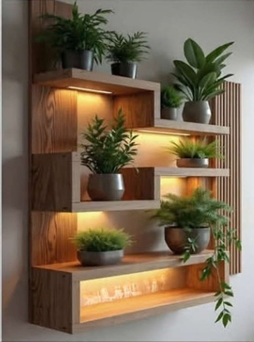 LED display shelf