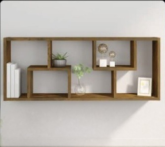 Cubby wall shelf